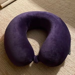 Purple neck pillow sharper image